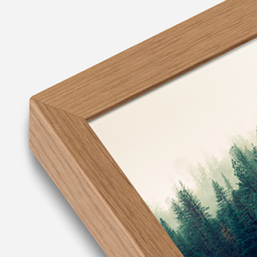 Cadre en bois chêne