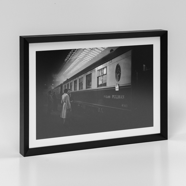 impression photo d'un papier d'art avec mise sous cadre Nielsen 51 en noir